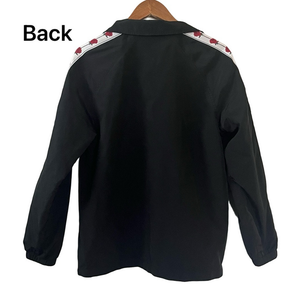 Empyre Leona Black Jacket with Rose Sleeve Size M - Picture 7 of 10